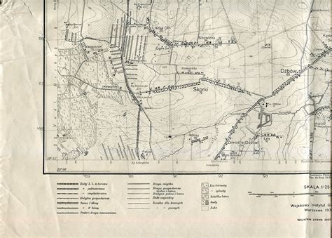 CZĘSTOCHOWA dokładna mapa wojskowa WIG 1935 11349088677