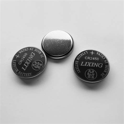 Li Mno2 Button Type Battery Cr2450 Non Rechargeable Lithium Battery 600