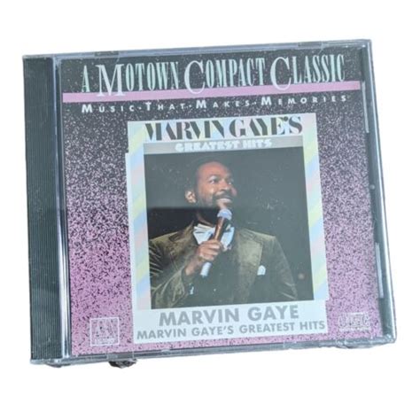 Marvin Gayes Greatest Hits A Motown Classic Cd 1987 For Sale Online