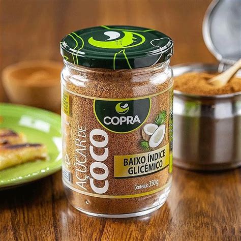 Açúcar de Coco 350g Copra Status Verde