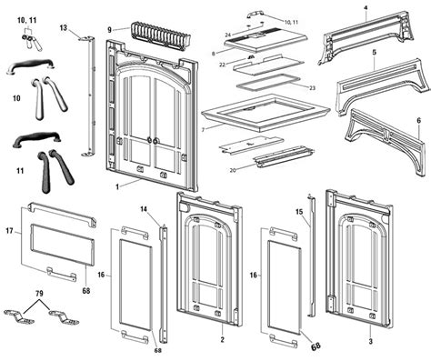 Bella Lennox Pellet Stove Available Replacement Parts