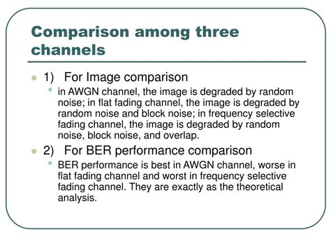 Ppt Performance Analysis Of Channel Estimation And Adaptive