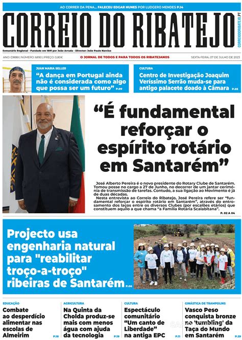 Correio Do Ribatejo Jul Jornais E Revistas Sapo Pt