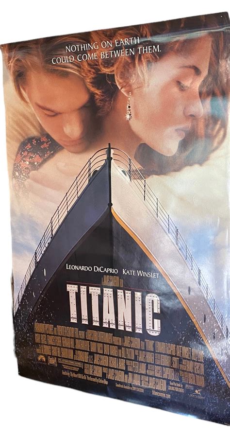 Titanic Movie Poster, Wall Art 1997, Genuine Movie Advertisement ...