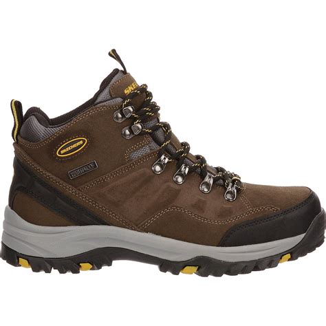 Skechers Mens Relment Pelmo Hiking Boots Academy