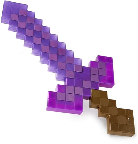 Minecraft Espada Color Morado Cm Rainbow Toys Mx