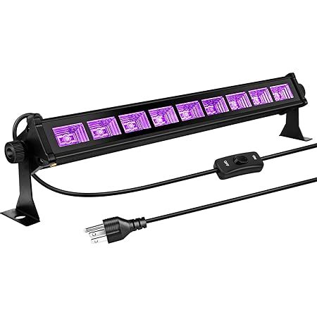 Black Light Oppsk W Led Uv Black Light Bar Light Up X Ft Area