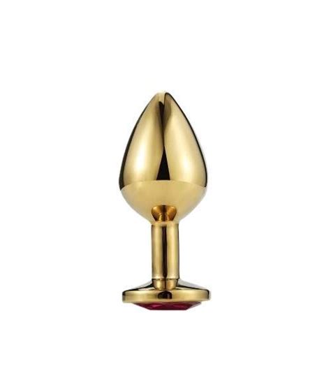 Rosebud Bijou Anal Rosebud Or Taille S Bijoux Noir Sextoys