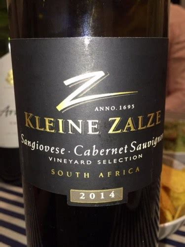 Kleine Zalze Vineyard Selection Cabernet Sauvignon Sangiovese Vivino 日本