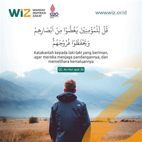 tundukkan pandangan wahdah inspirasi zakat