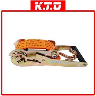 HEAVY DUTY SAFETY RATCHET TIE DOWN With METAL LOCK LORRY TRUCK BELT