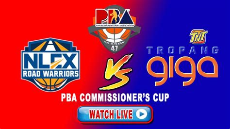 Tnt Tropang Giga Vs NLEX Road Warriors PBA Live Today PBA Play By