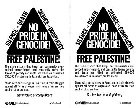 Local Organizing Flyers - CODEPINK - Women for Peace