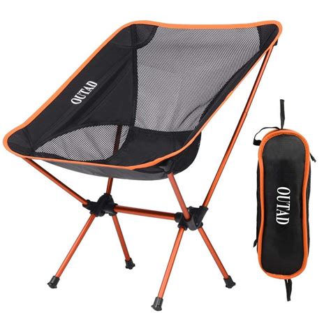 Uhapy Moderne Ultra L Ger Robuste Pliant Si Ge De Chaise Pour Camping