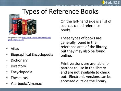 Ppt Reference Books Powerpoint Presentation Free Download Id965211