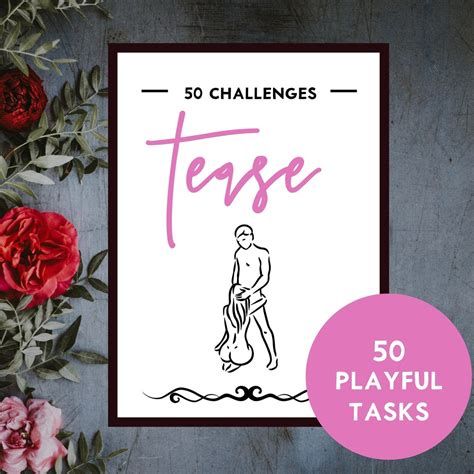 Sexy Valentine Gift Sex Games Sex Tease Challenges Romantic Printable Sex Game For