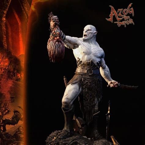 Azog The Defiler John Howe Signature Edition Edition Der Hobbit