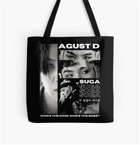 Bts Agust D Suga Daechwita Tote Bag For Sale By Hopemaze Suga Bags