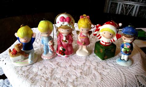 Joan Walsh Anglund Christmas Ornaments Porcelain Etsy