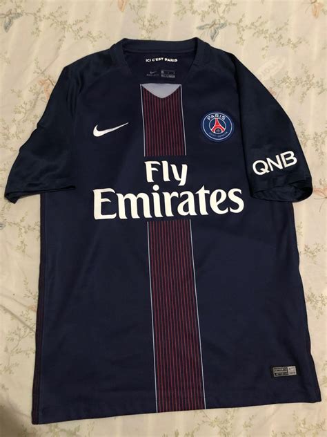 Paris Saint Germain 1617 Home Jersey Psg Mens Fashion Activewear On