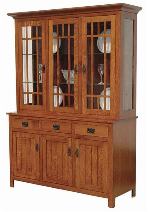 Tf Amish Hutch Buffet Midway Mission The Wood Loft Amish Custom