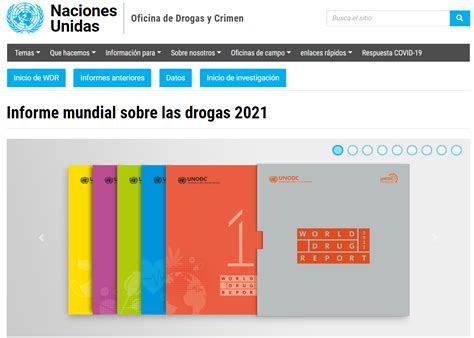 Informe Mundial Sobre Las Drogas 2021 Adicciones Extremadura