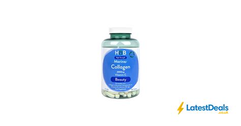 Holland Barrett Marine Collagen With Vitamin C Tablets At