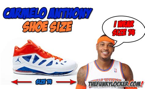 Carmelo Anthony Shoe Size - Find Out What Size Sneakers He Wears