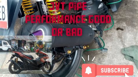 Jvt Pipe V For V Yamaha Aerox Experience Sa Isang Buwan Na Gamit