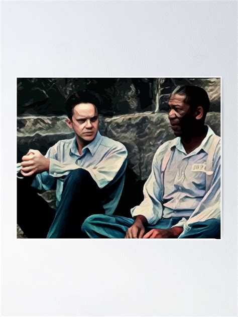 "The Shawshank Redemption Andy Dufresne" Poster for Sale by 6athed ...