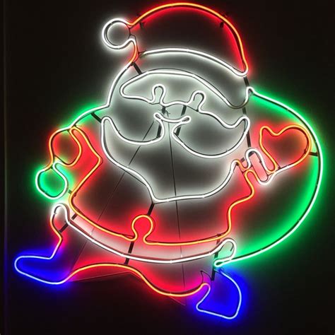 Santa Neon LED 79CM. Christmas Motif