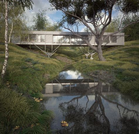 Recreation Of The Bridge House Ronen Bekerman D Architectural