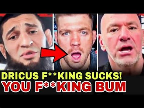 Khamzat Chimaev GOES OFF On Dricus Du Plessis Dana White ANNOUNCES UFC