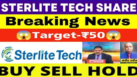 Sterlite Technologies Share Analysis Sterlite Technologies Next