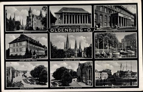 Ansichtskarte Postkarte Oldenburg In Oldenburg Schloss Akpool De