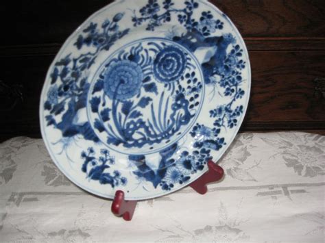 Assiette Bleu Et Blanc Porcelaine Fleurs Kangxi Catawiki