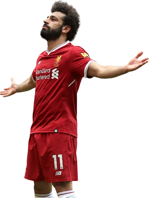 Mohamed Salah Liverpool football render - FootyRenders