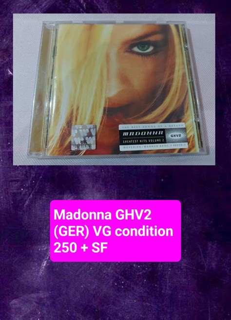 Madonna GHV2 CD Unsealed Hobbies Toys Music Media CDs DVDs