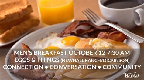 Men S Breakfast — Northpark Community Church