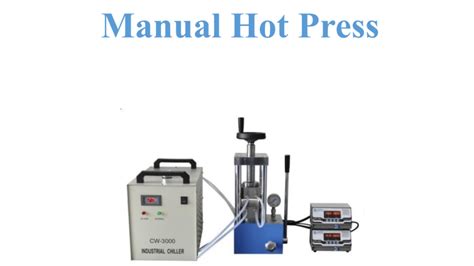 Manual Hot Press Inthelaboratory
