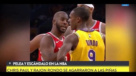 Pelea Y Escándalo En La Nba Youtube