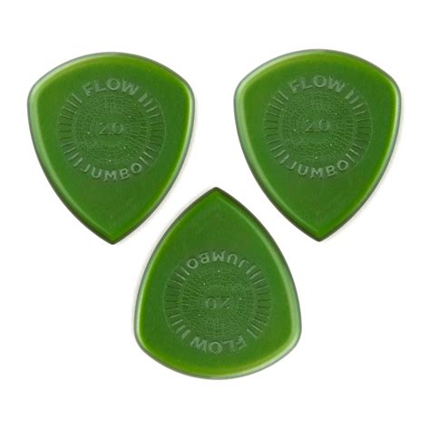 Strings Fi Dunlop FLOW Jumbo Grip Pick 2 0mm 3 Pack