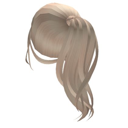 Platinum Flowy Cute Preppy Ponytail S Code Price Rblxtrade