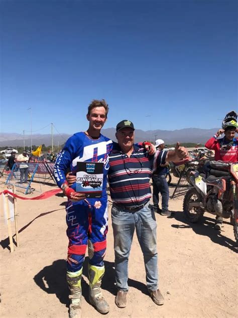 Maxi Sartori culminó los 6 Días de Enduro en San Juan El Territorio