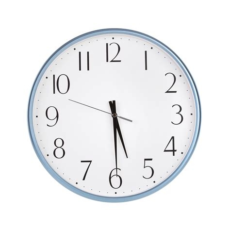 Half Past Five O Clock 3512674 Stock Photo At Vecteezy