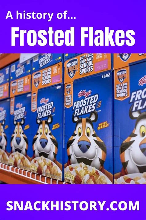 Frosted Flakes Cereal History Faq And Commercials Snack History