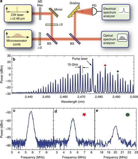 Phase Noise Investigation Of The Mid Infrared Frequency Comb Modes A