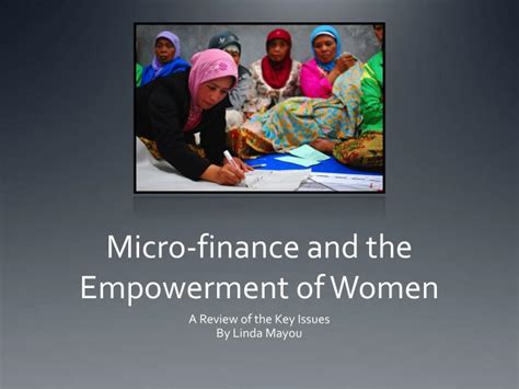 Ppt Micro Finance And The Empowerment Of Women Powerpoint Presentation Id 2625724