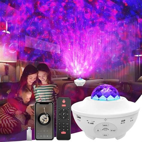 Projecteur Ciel Etoile Lampe Projecteur Led Couleurs Veilleuse Avec