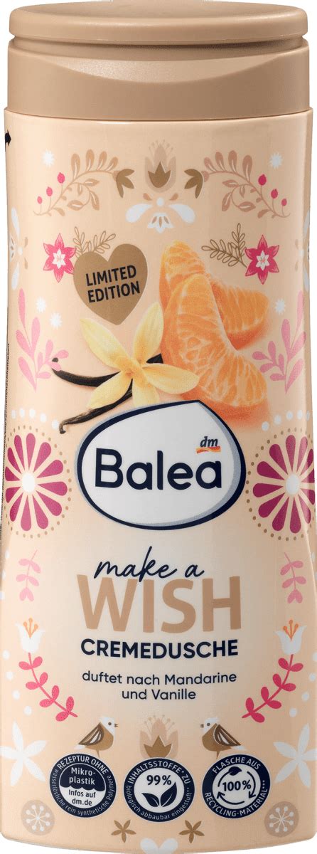 Balea Cremedusche Make a WISH 300 ml dauerhaft günstig online kaufen